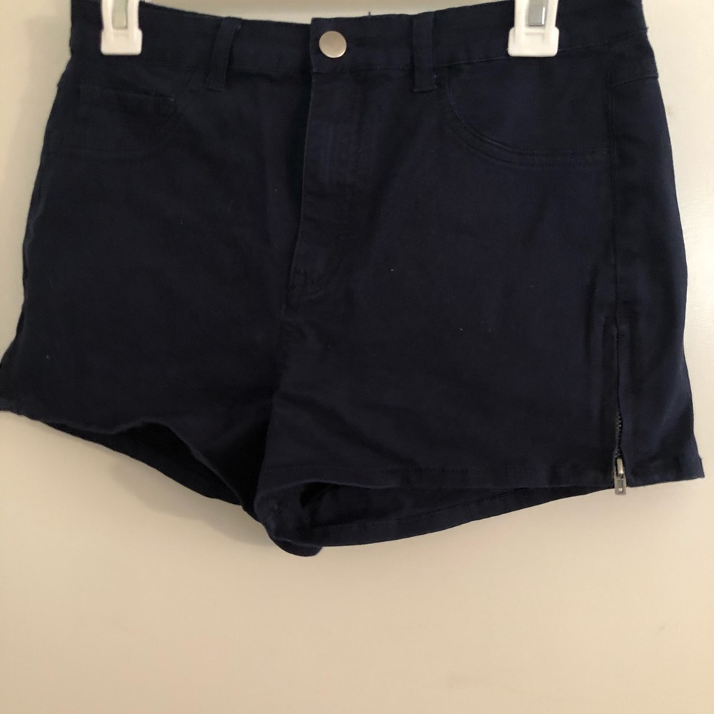 Blue shorts